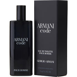 Giorgio Armani Code Eau de Toilette Spray for Men 0.5 oz